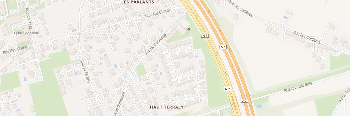 Plan du 29 Rue du Dix Neuf Mars 1962 à Saint-Rambert-d’Albon