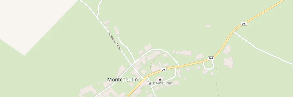 Plan du 4 Rue du Moulin à Montcheutin