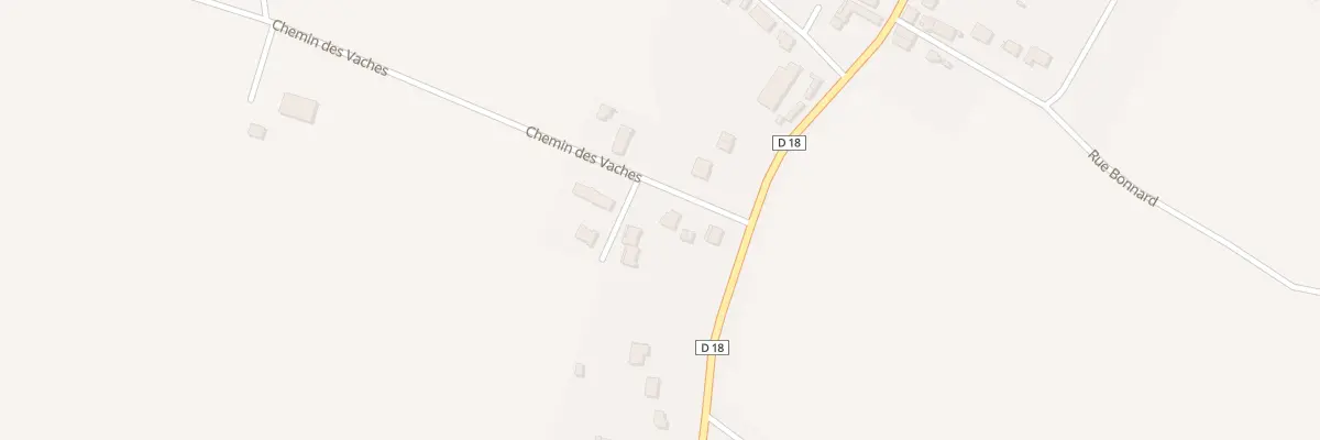 Plan du 3 Che des Vaches à Bligny-lès-Beaune
