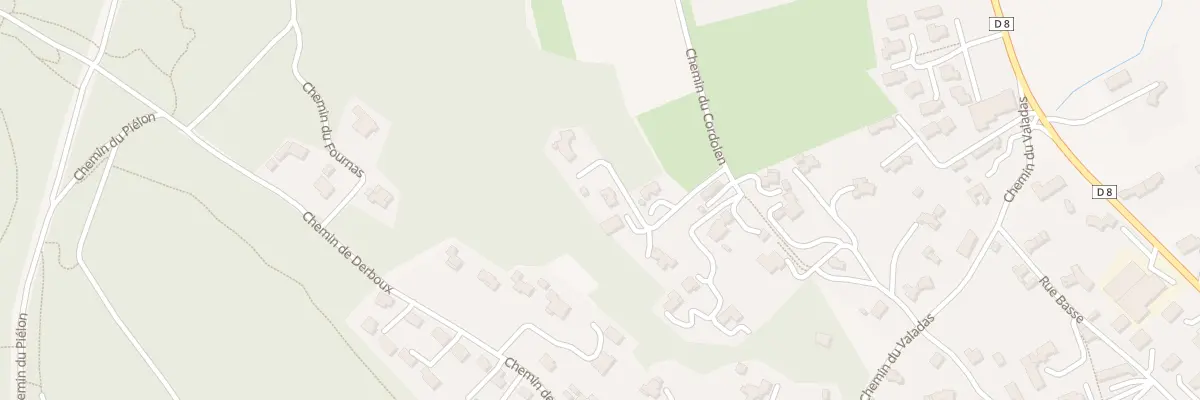 Plan du 5442 Le Cordolen à Rochegude
