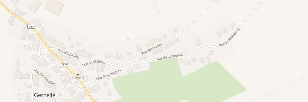 Plan du 2 Rue des Webes à Gernelle