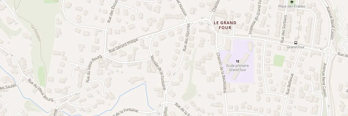 Plan du 5 Rue des Glycines à Mâcon