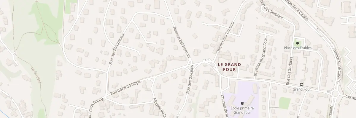 Plan du 13 Rue du Grand Four à Mâcon