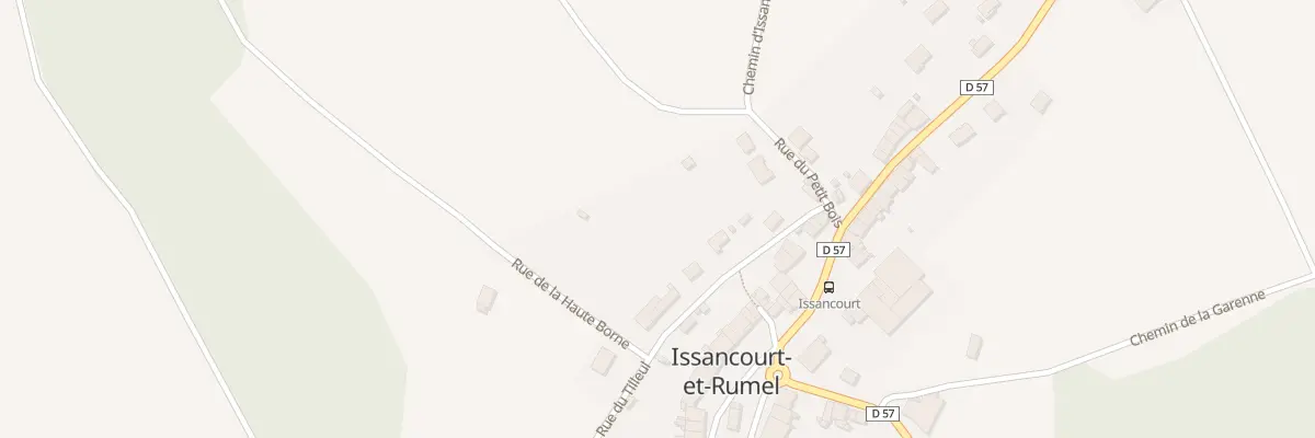 Plan du 3 Rue du Tilleul à Issancourt-et-Rumel