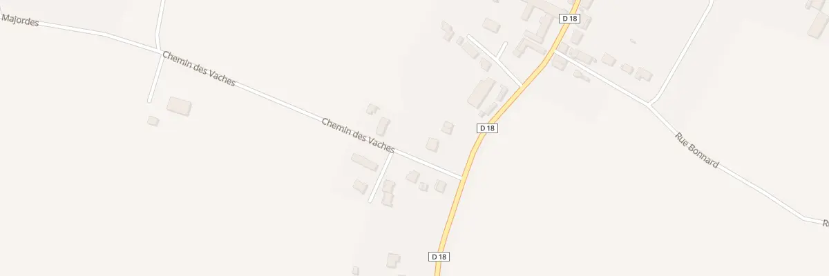 Plan du 2A Che des Vaches à Bligny-lès-Beaune