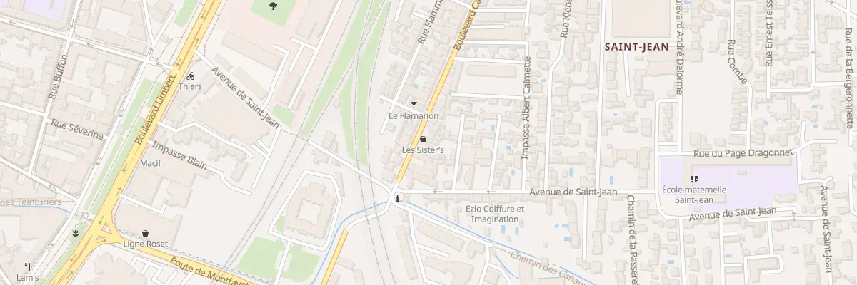 Plan du 8 Bd Capdevila à Avignon