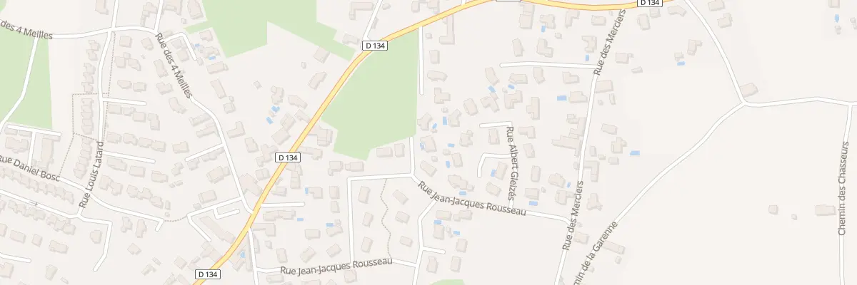 Plan du 5256 Rue Jean Jacques Rousseau à Roussillon
