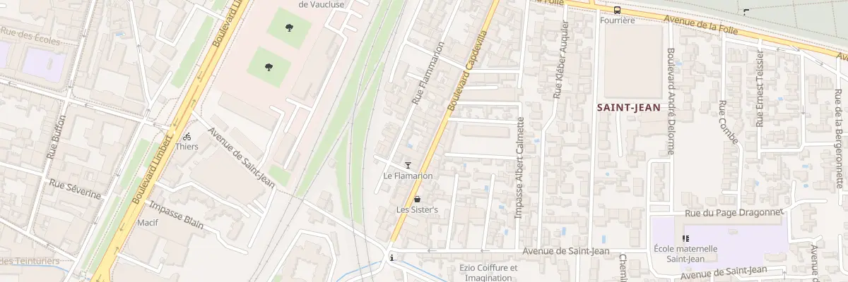 Plan du 25 Bd Capdevila à Avignon