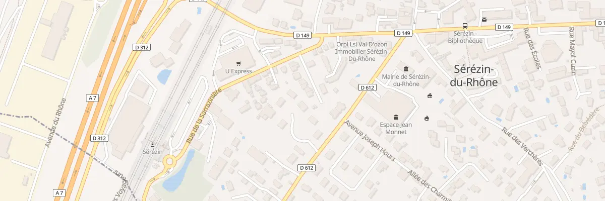 Plan du 12B Rue de Ternay à Sérézin-du-Rhône