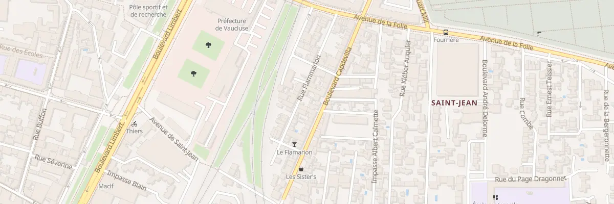 Plan du 33 Bd Capdevila à Avignon