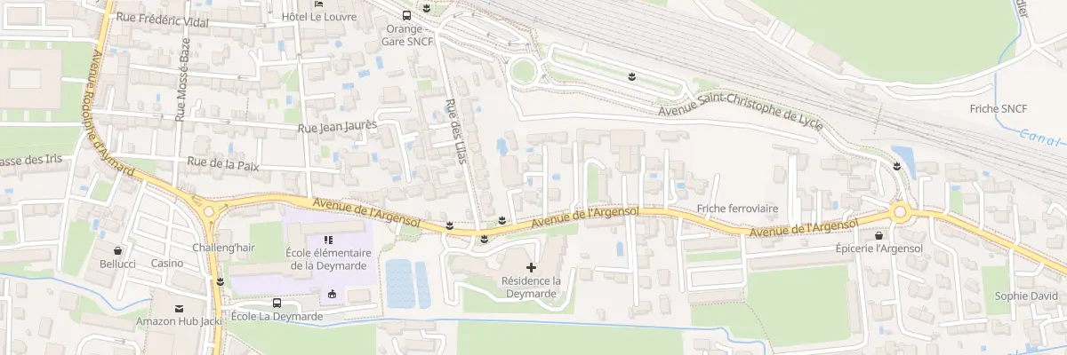 Plan du 325B Av de l’Argensol à Orange