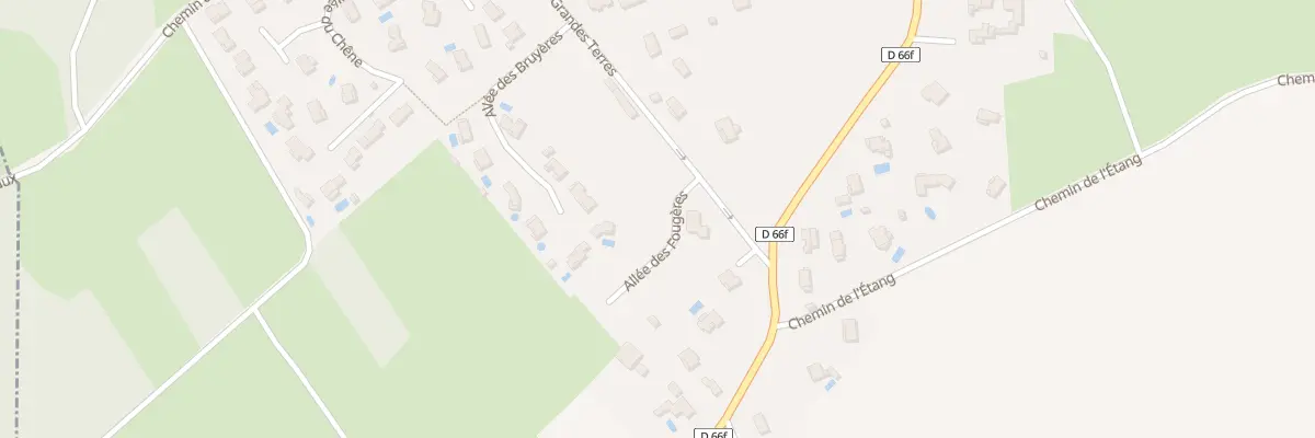 Plan du 32 All des Fougères à Toussieux