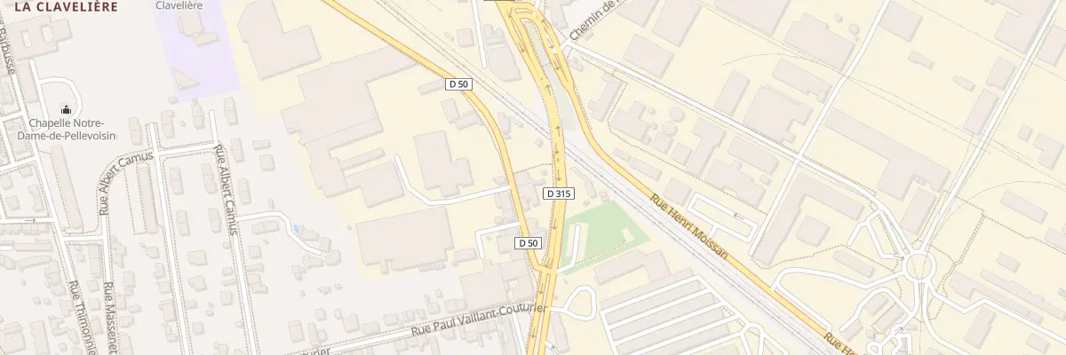Plan du 7 Rue Marius Chardon à Oullins-Pierre-Bénite