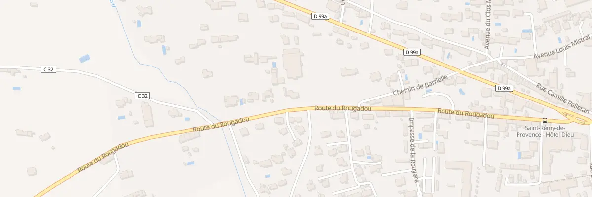 Plan du 20 Rte du Rougadou à Saint-Rémy-de-Provence