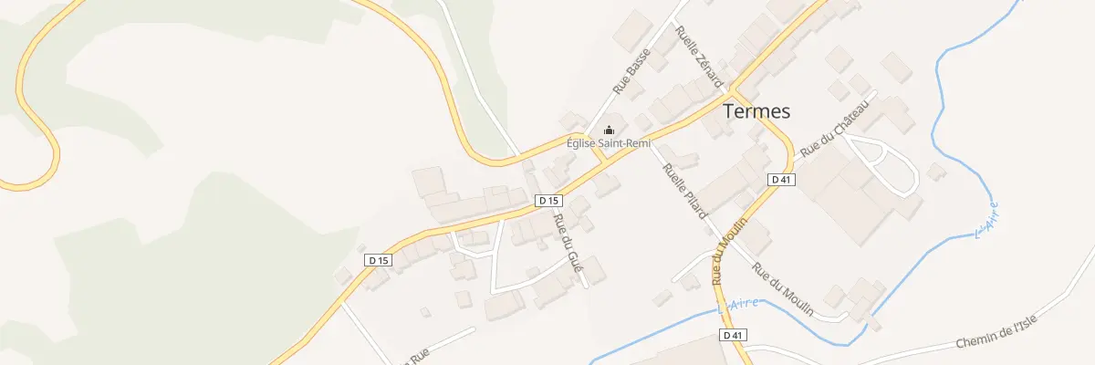 Plan du 4 Rue de l’Eglise à Grandpré