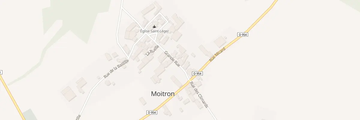 Plan du 9 Gr Grande Rue à Moitron