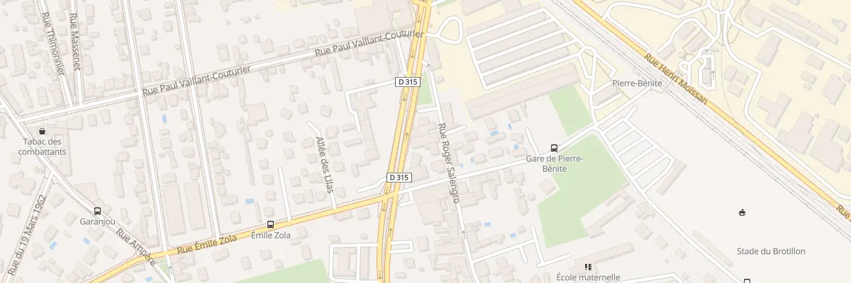 Plan du 36B Rue Roger Salengro à Oullins-Pierre-Bénite