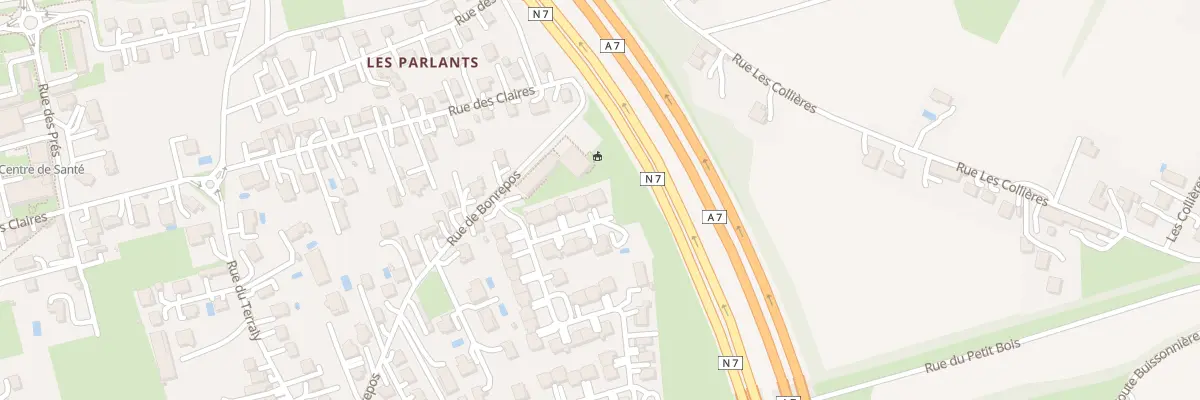 Plan du 33 Rue du Dix Neuf Mars 1962 à Saint-Rambert-d’Albon