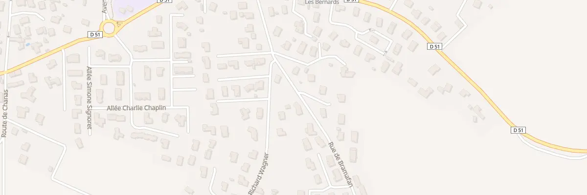 Plan du 12B Rue de Bramafan à Salaise-sur-Sanne