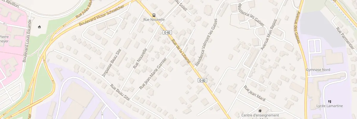 Plan du 27 Rue de la Liberté à Mâcon
