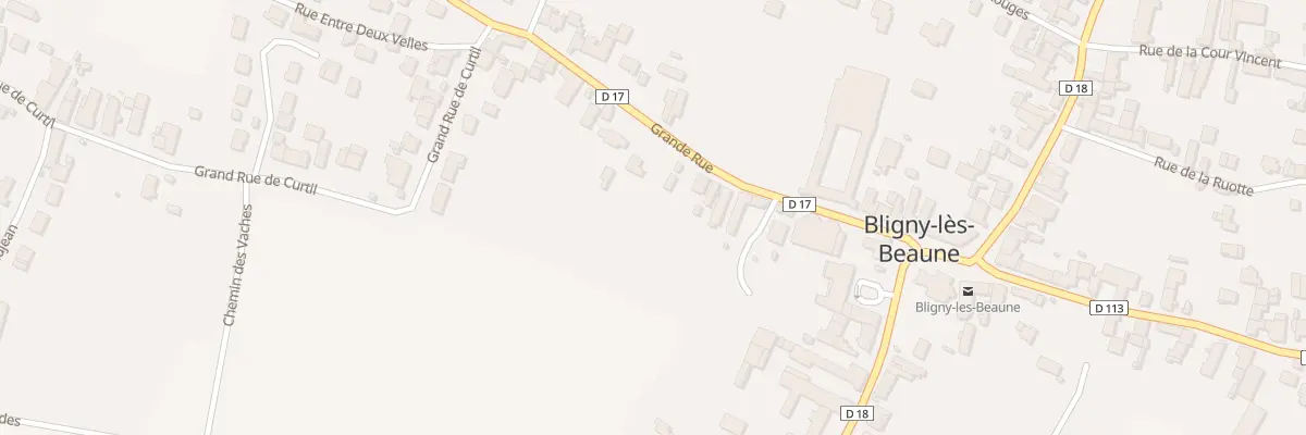 Plan du 17 Gr Grande Rue à Bligny-lès-Beaune