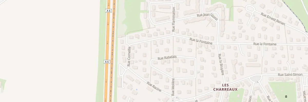 Plan du 19 Rue Rabelais à Chalon-sur-Saône