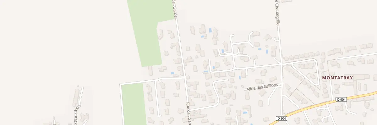 Plan du 218 Rue des Gardes à Ars-sur-Formans
