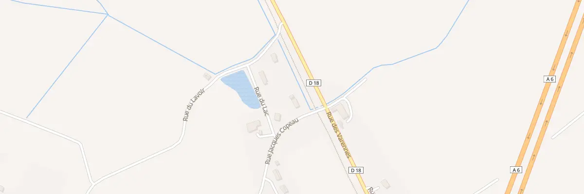 Plan du 29 Rue Jacques Copeau à Merceuil