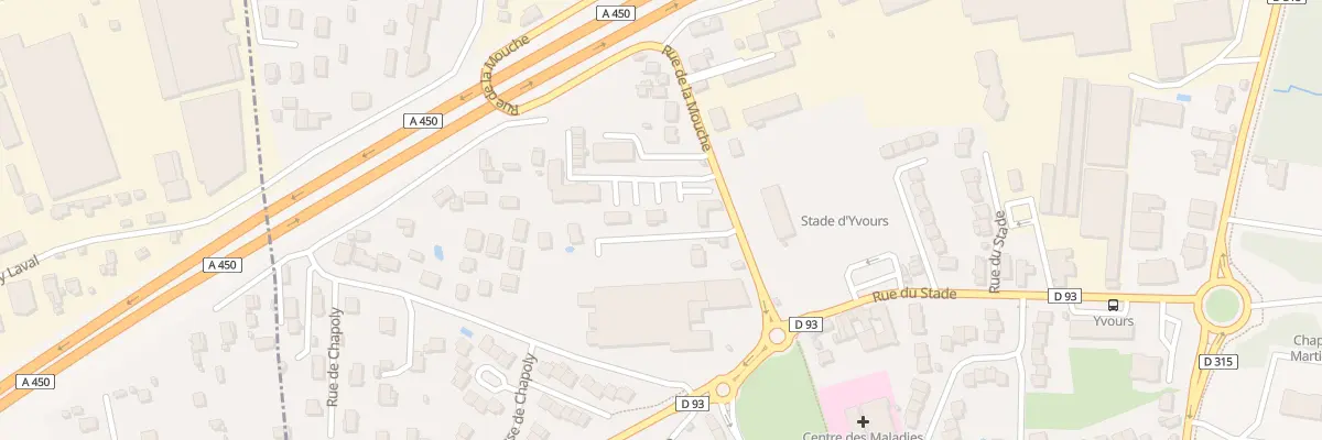 Plan du 11 Rue de la Mouche à Irigny