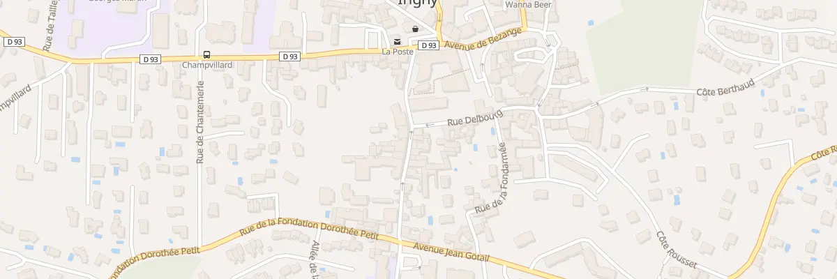 Plan du 5 Grande Rue à Irigny