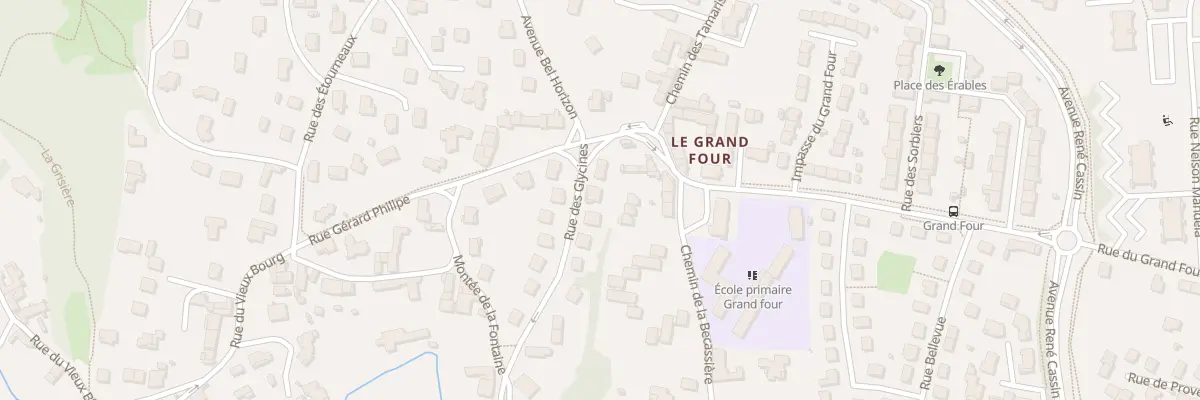 Plan du 18 Rue des Glycines à Mâcon