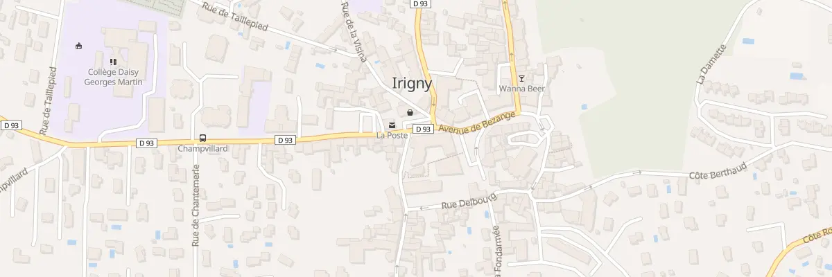 Plan du 4B Pl de l’Europe à Irigny