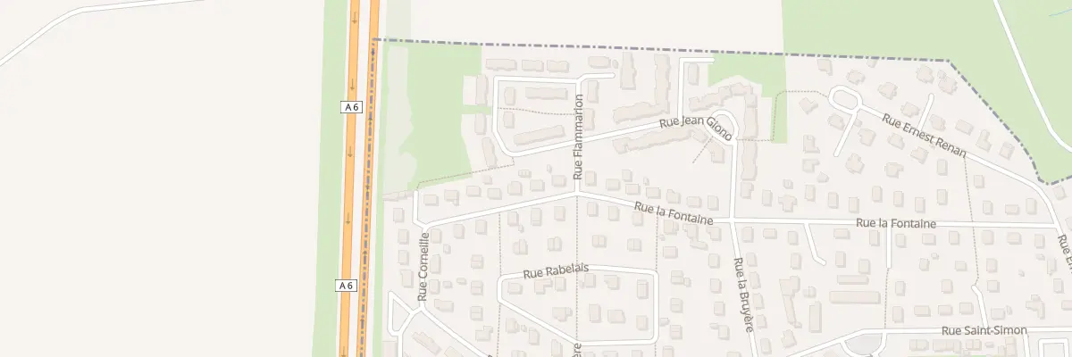 Plan du 44 Rue la Fontaine à Chalon-sur-Saône