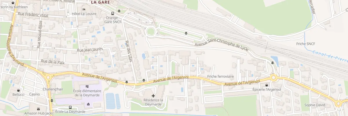 Plan du 363 Av de l’Argensol à Orange