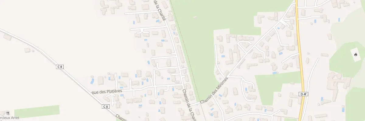Plan du 310 Che de la Charite à Ambérieu-en-Bugey