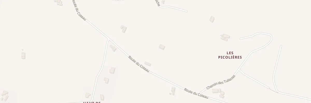 Plan du 5258 Les Picolieres à Cliousclat