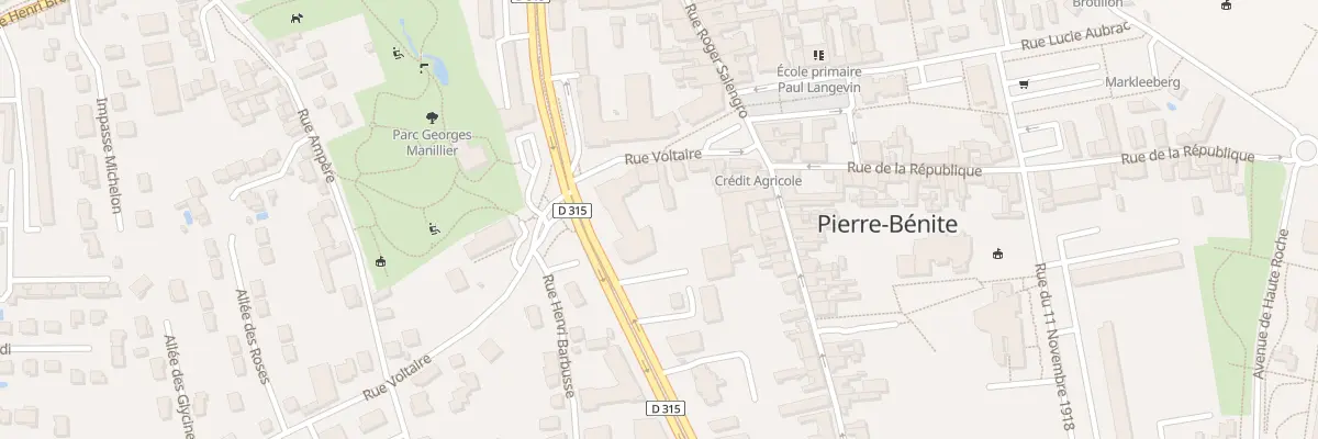 Plan du 19 Rue Voltaire à Oullins-Pierre-Bénite