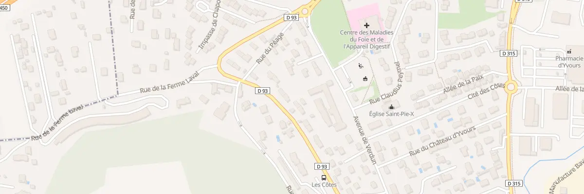 Plan du 122 Route Neuve à Irigny