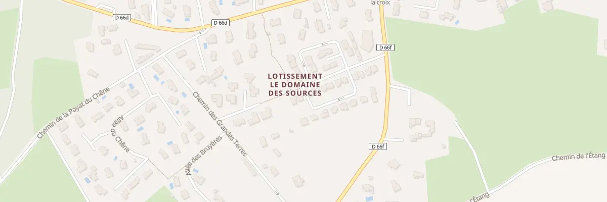 Plan du 159 Rue des Sources à Toussieux
