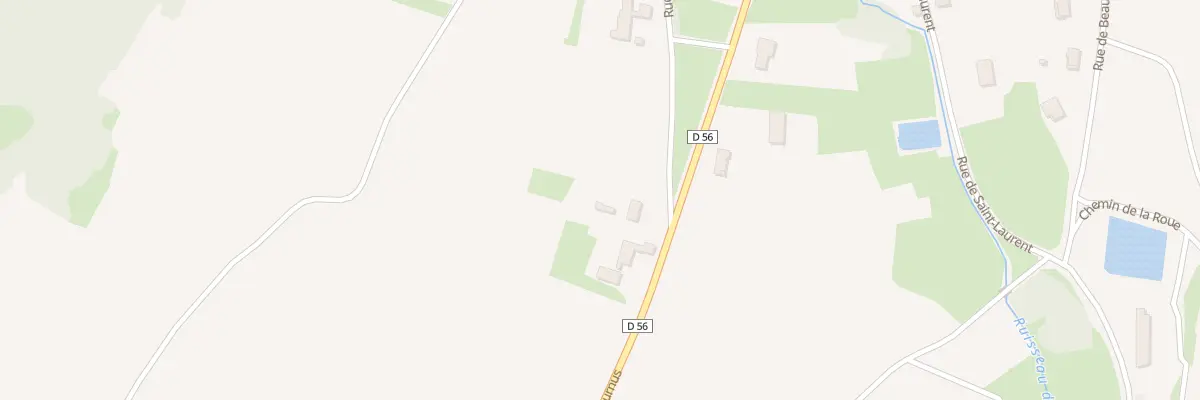 Plan du 290 Rue des Condemines à Lugny