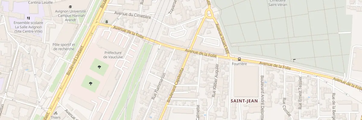 Plan du 57 Bd Capdevila à Avignon