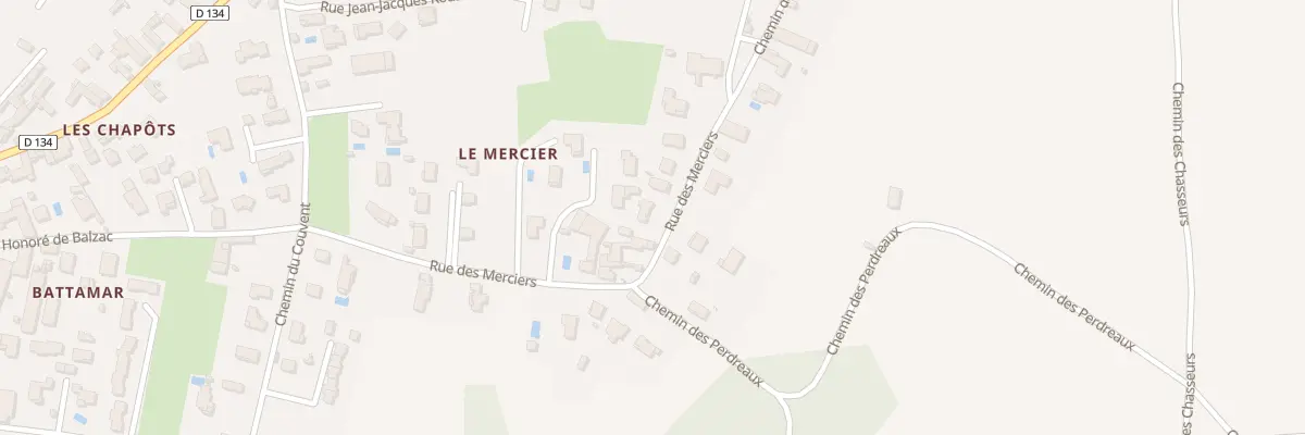 Plan du 25 Rue des Merciers à Roussillon