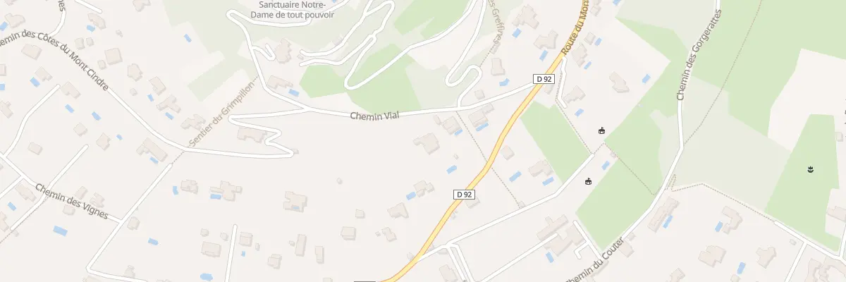 Plan du 9001 Che Vial à Saint-Cyr-au-Mont-d’Or