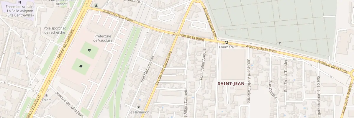 Plan du 38B Bd Capdevila à Avignon