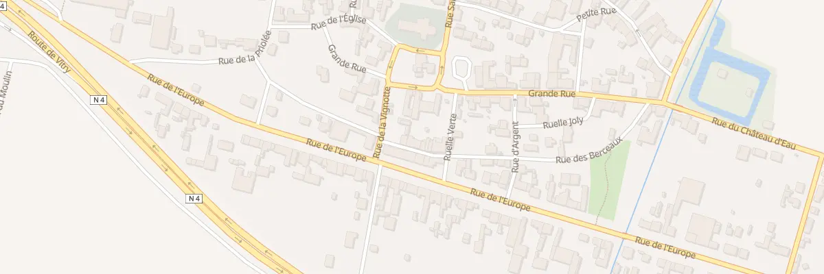 Plan du 4 Rue des Berceaux à Perthes