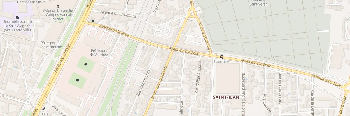 Plan du 48 Bd Capdevila à Avignon