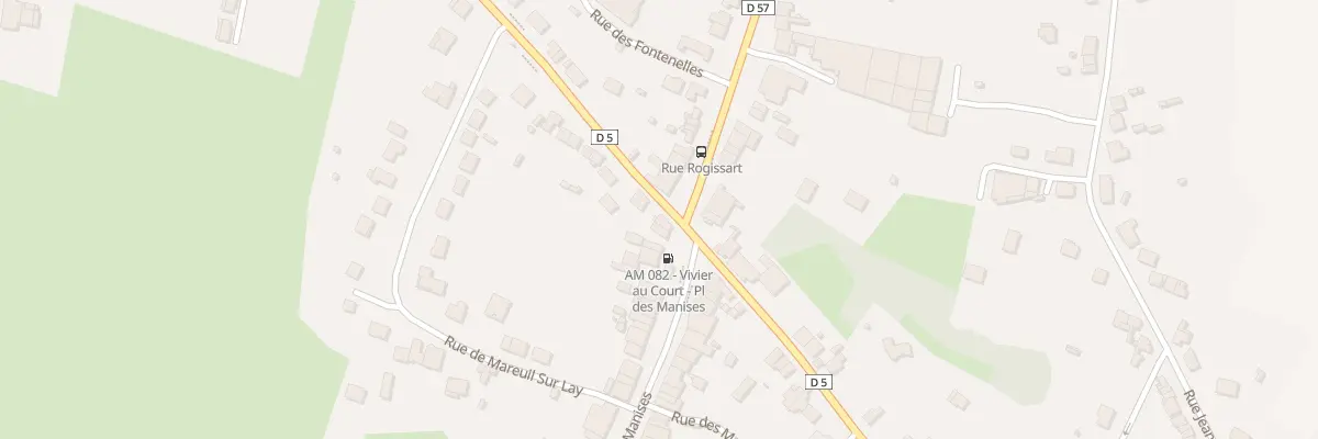 Plan du 2 Rue des Manises à Vivier-au-Court