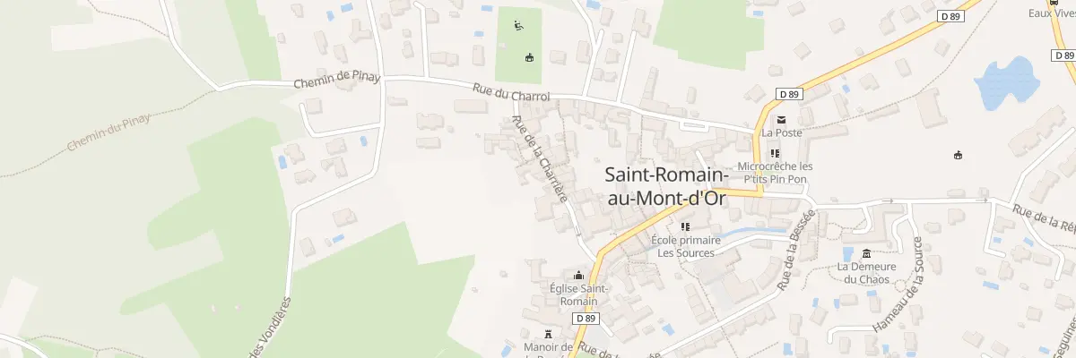 Plan du 7 Rue de la Charrière à Saint-Romain-au-Mont-d’Or