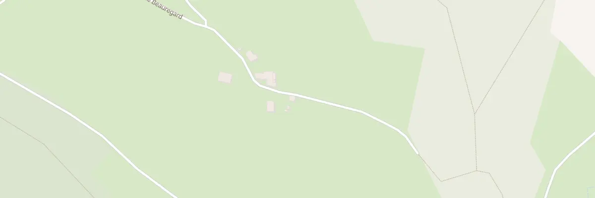 Plan du 2 Rte de Beauregard à Sapogne-et-Feuchères