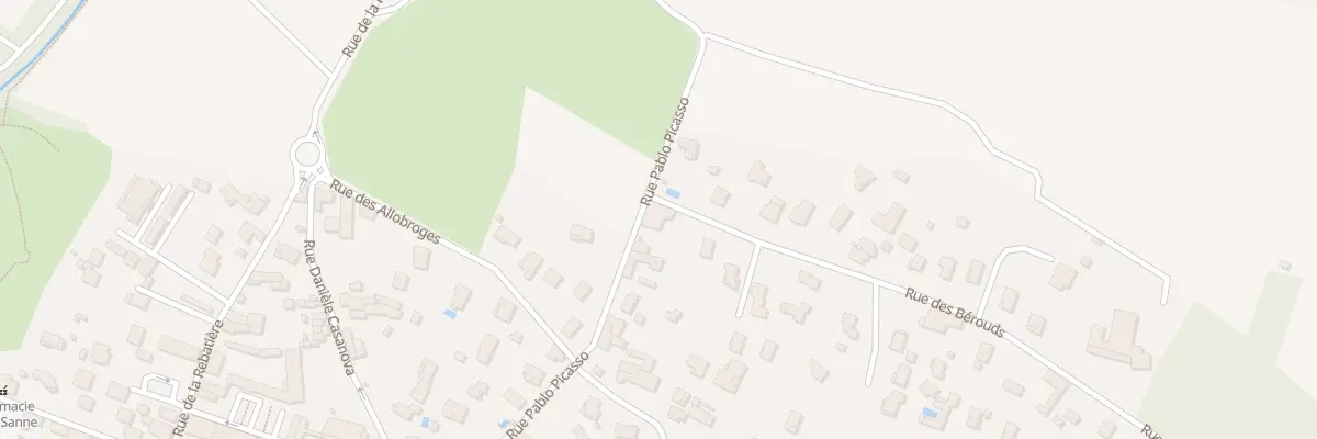 Plan du 20 Rue Pablo Picasso à Salaise-sur-Sanne